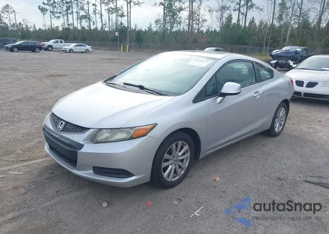 2012 Honda Civic Ex z USA, uszkodzony, nr VIN 2HGFG3B81CH562887